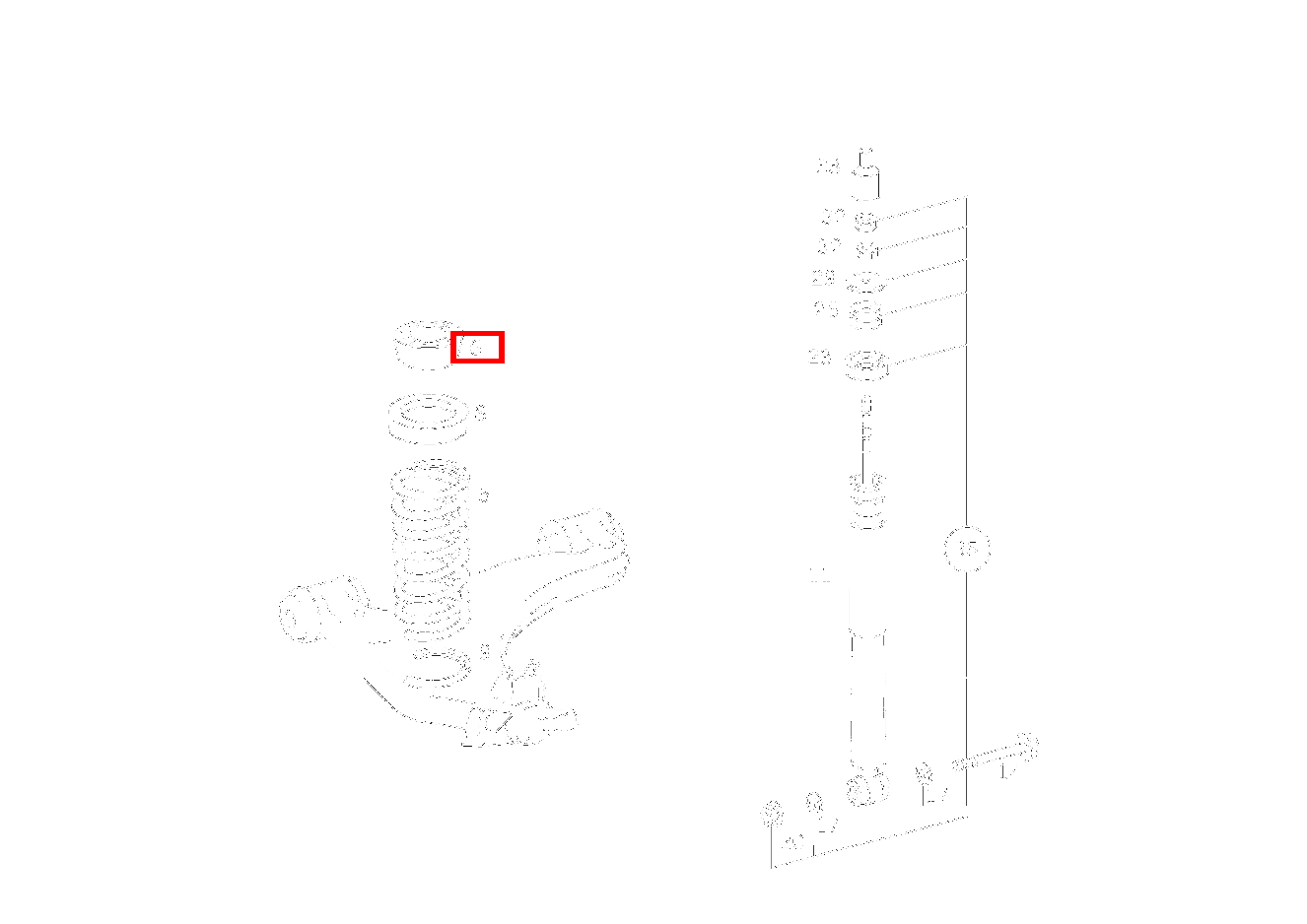 Abstützung LINKS C 43 T AMG 202 Abstützung LINKS C 43 T AMG 202