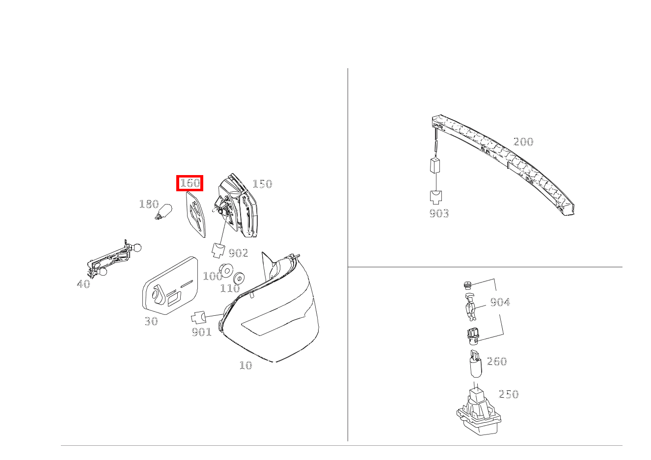 Dichtung Leuchtengehäuse HECKLEUCHTE AN HECKDECKEL RECHTS E 200 CDI Limousine 213 Dichtung Leuchtengehäuse HECKLEUCHTE AN HECKDECKEL RECHTS E 200 CDI Limousine 213