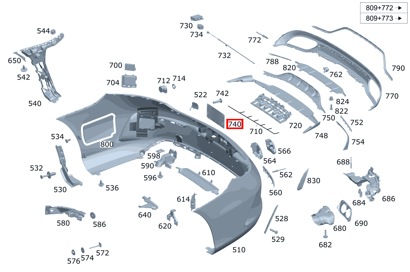 Befestigungsplatte Kennzeichen CLK 320 COUPE 209 Befestigungsplatte Kennzeichen CLK 320 COUPE 209