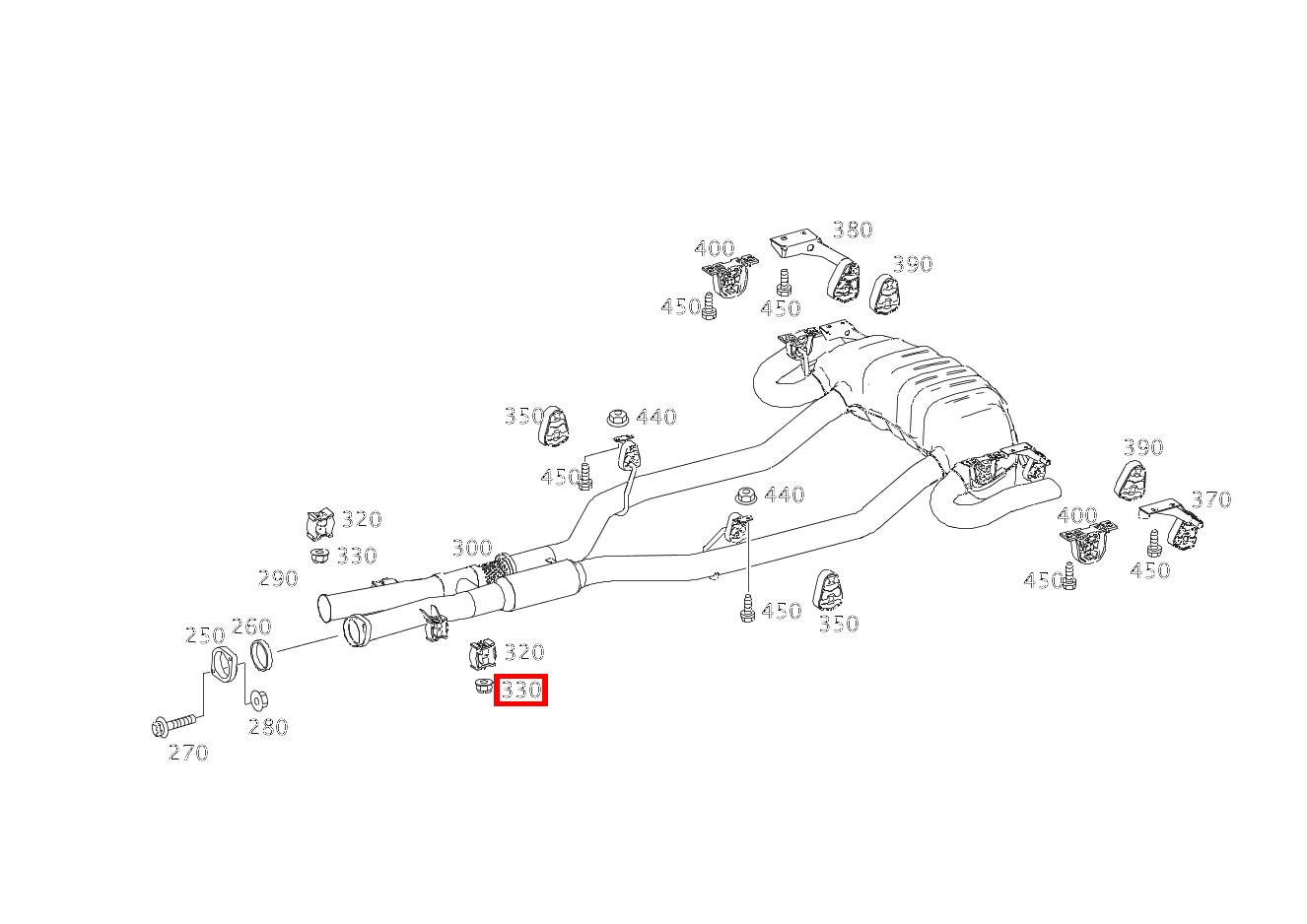 Sechskantmutter BEFESTIGUNG AUFHAENGERING; M8 SLS AMG GT Roadster Final Edition 197 Sechskantmutter BEFESTIGUNG AUFHAENGERING; M8 SLS AMG GT Roadster Final Edition 197