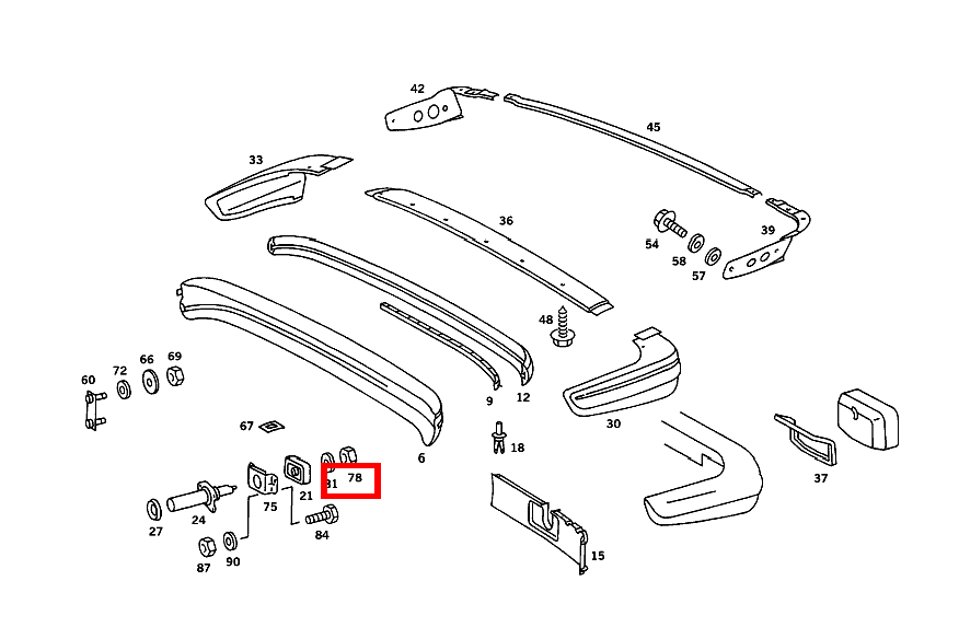 Sechskantmutter LAGER UND BUEGEL AN PRALLDAEMPFER; M14X1.5 300 TDT 123 Sechskantmutter LAGER UND BUEGEL AN PRALLDAEMPFER; M14X1.5 300 TDT 123