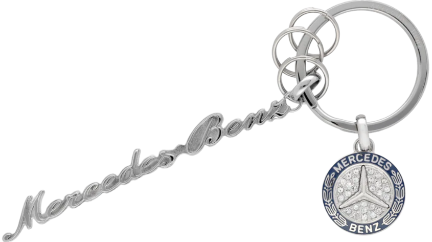 Schlüsselanhänger, Mercedes Classic Schriftzug