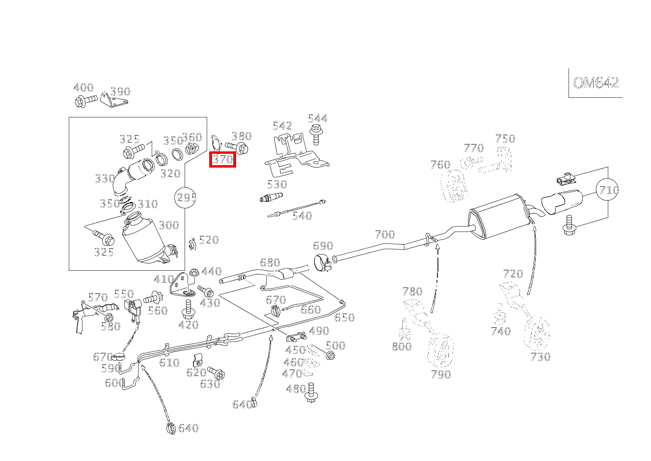 Flanschdichtung AUSPUFFROHR AN TURBOLADER CLK 320 CDI Coupé 209 Flanschdichtung AUSPUFFROHR AN TURBOLADER CLK 320 CDI Coupé 209