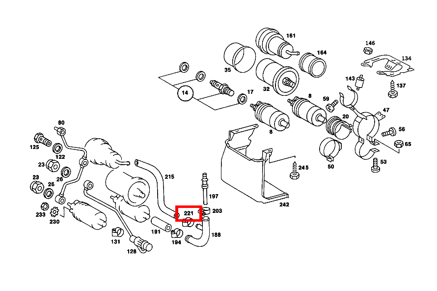 Kabelband STARTERLEITUNG AN STIRNWAND; 9X210 MM , , und weitere kaufen 
