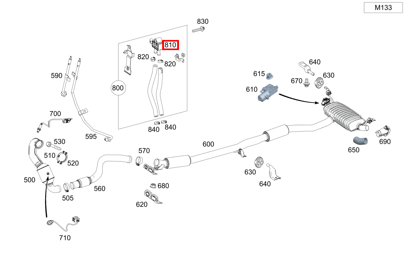 Drucksensor Mercedes-AMG GLA 45 4MATIC Sport Utility Vehicle 156