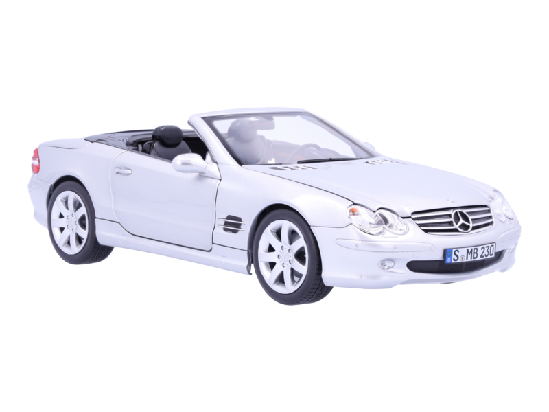SL 500 R 230 (2001-2006) brillantsilber, Norev, 1:18 SL 500 R 230 (2001-2006) brillantsilber, Norev, 1:18