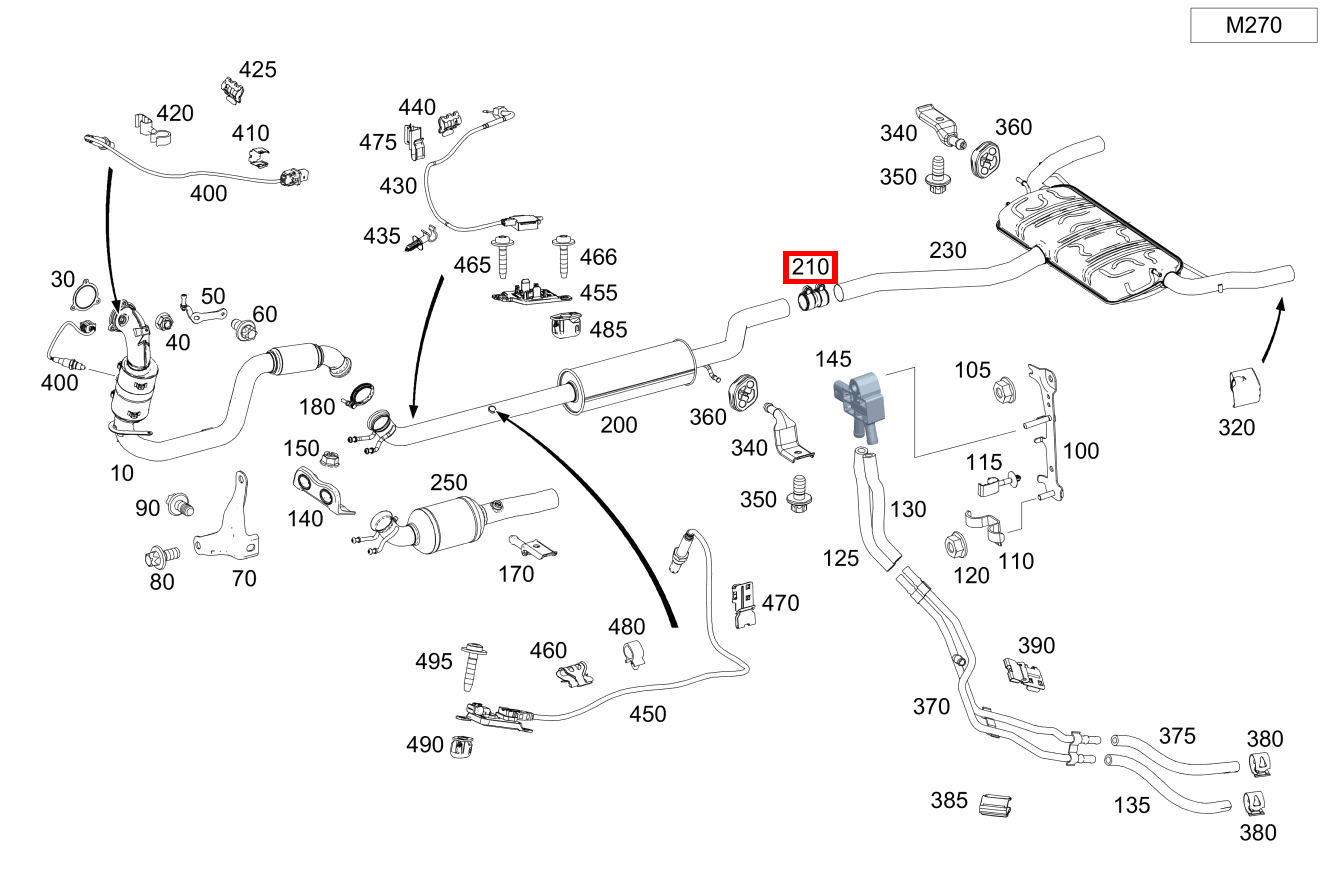 Rohrschelle Abgasanlage Auspuffrohr vorn an Auspuffrohr hinten; Ø 55 MM CLA 220 4MATIC Shooting Brake SCORE! 117 Rohrschelle Abgasanlage Auspuffrohr vorn an Auspuffrohr hinten; Ø 55 MM CLA 220 4MATIC Shooting Brake SCORE! 117