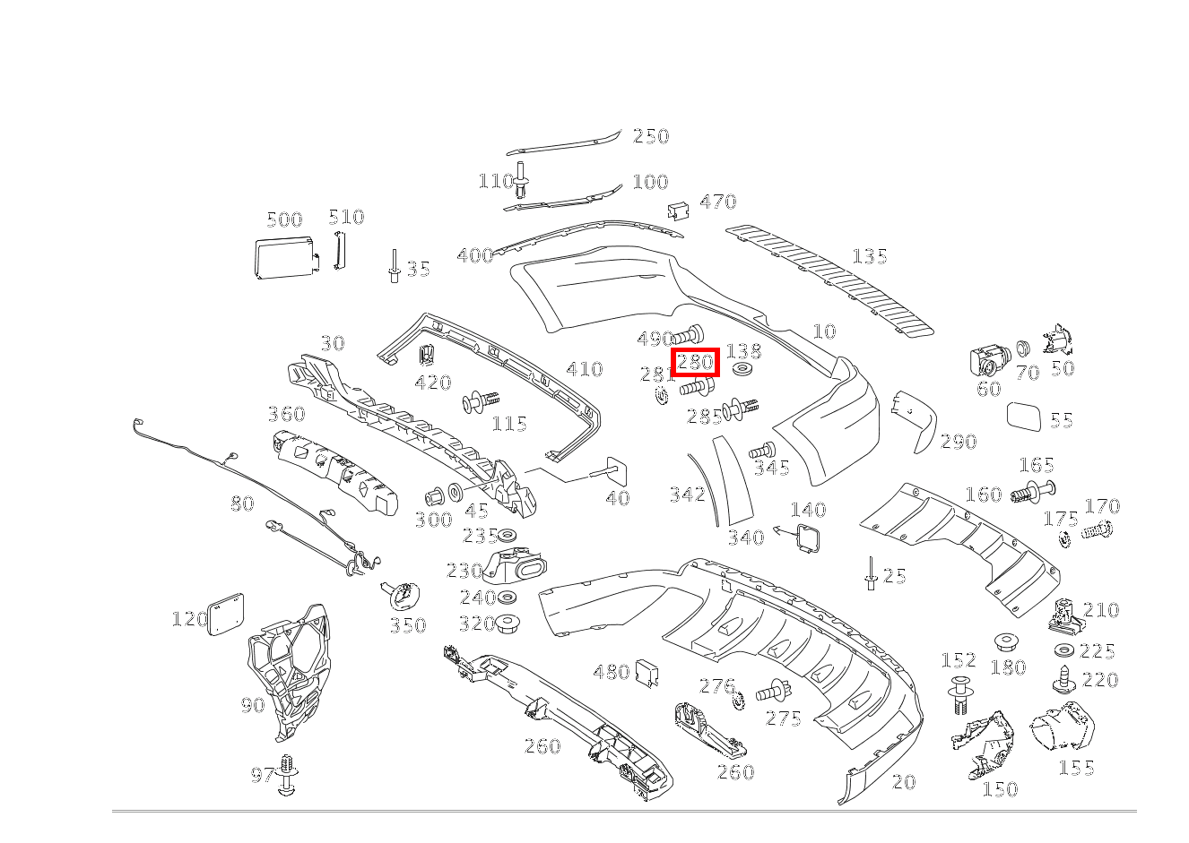 Kombi-Sechskantschraube Verkleidung an Rohbau; M6X19 GL 500 4MATIC Off-Roader 164 Kombi-Sechskantschraube Verkleidung an Rohbau; M6X19 GL 500 4MATIC Off-Roader 164