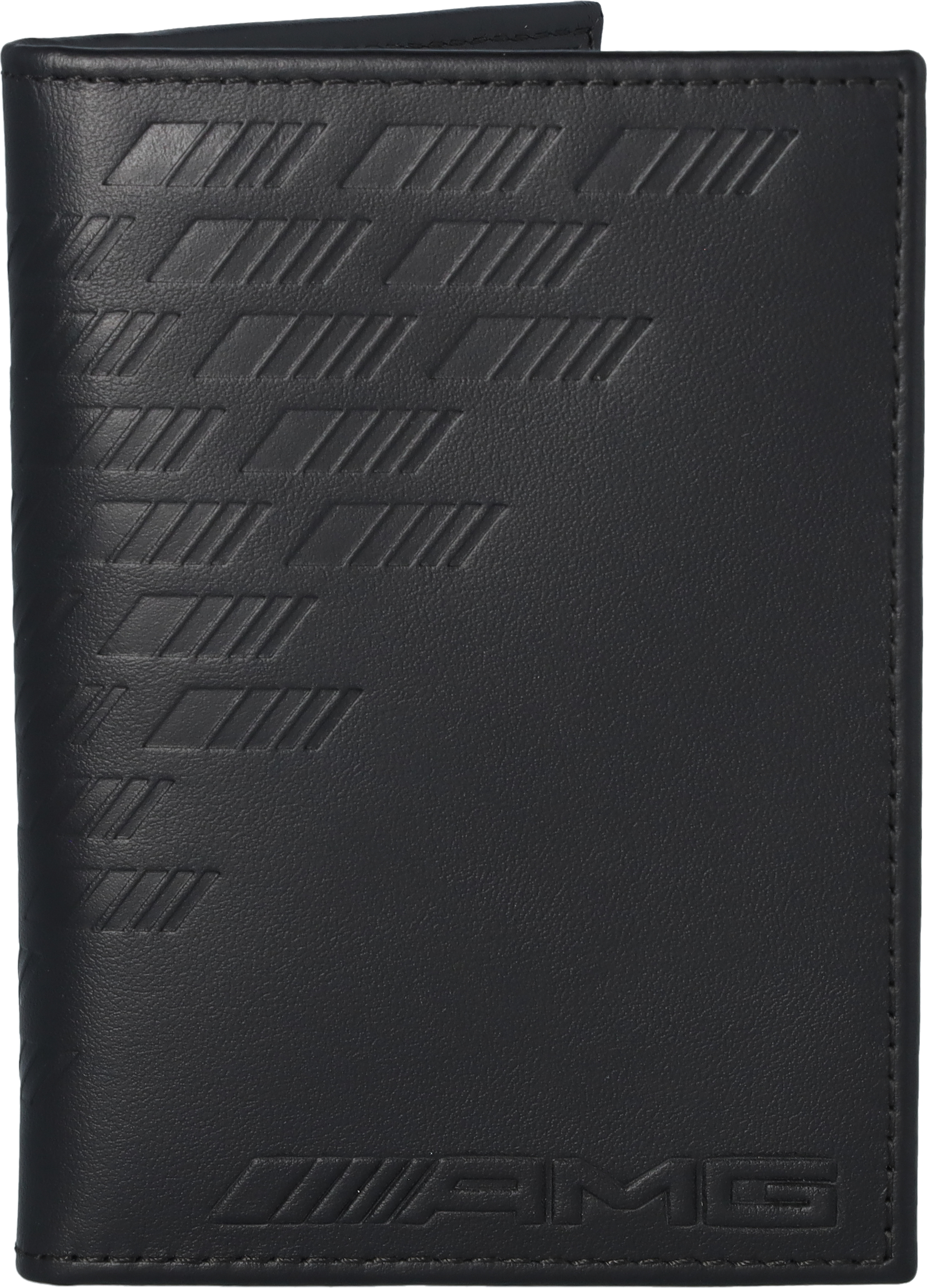 Mercedes-Benz - AMG Fahrzeugscheinmäppchen schwarz, Rindleder