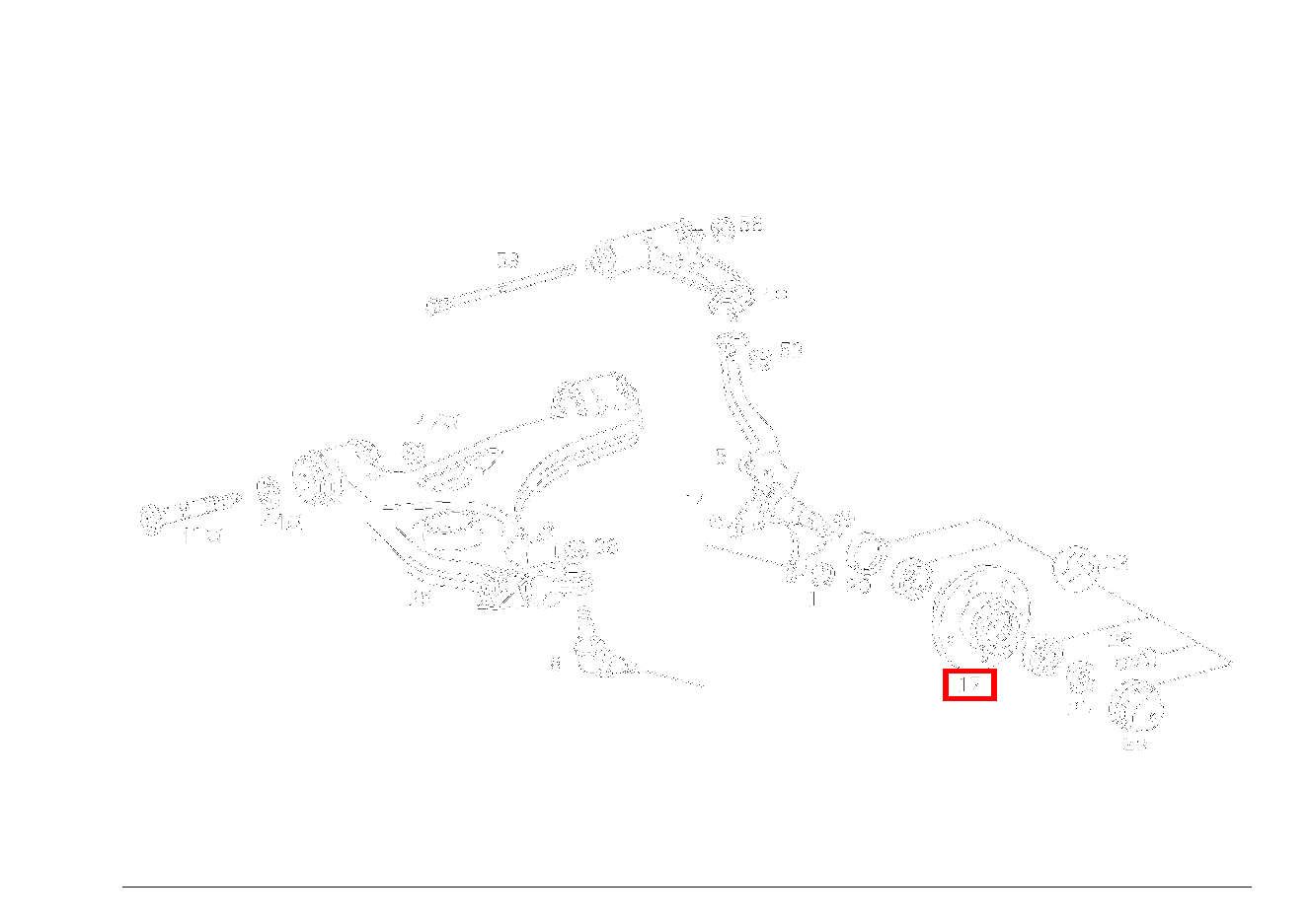 Vorderradnabe CLK 55 AMG CABR. 208