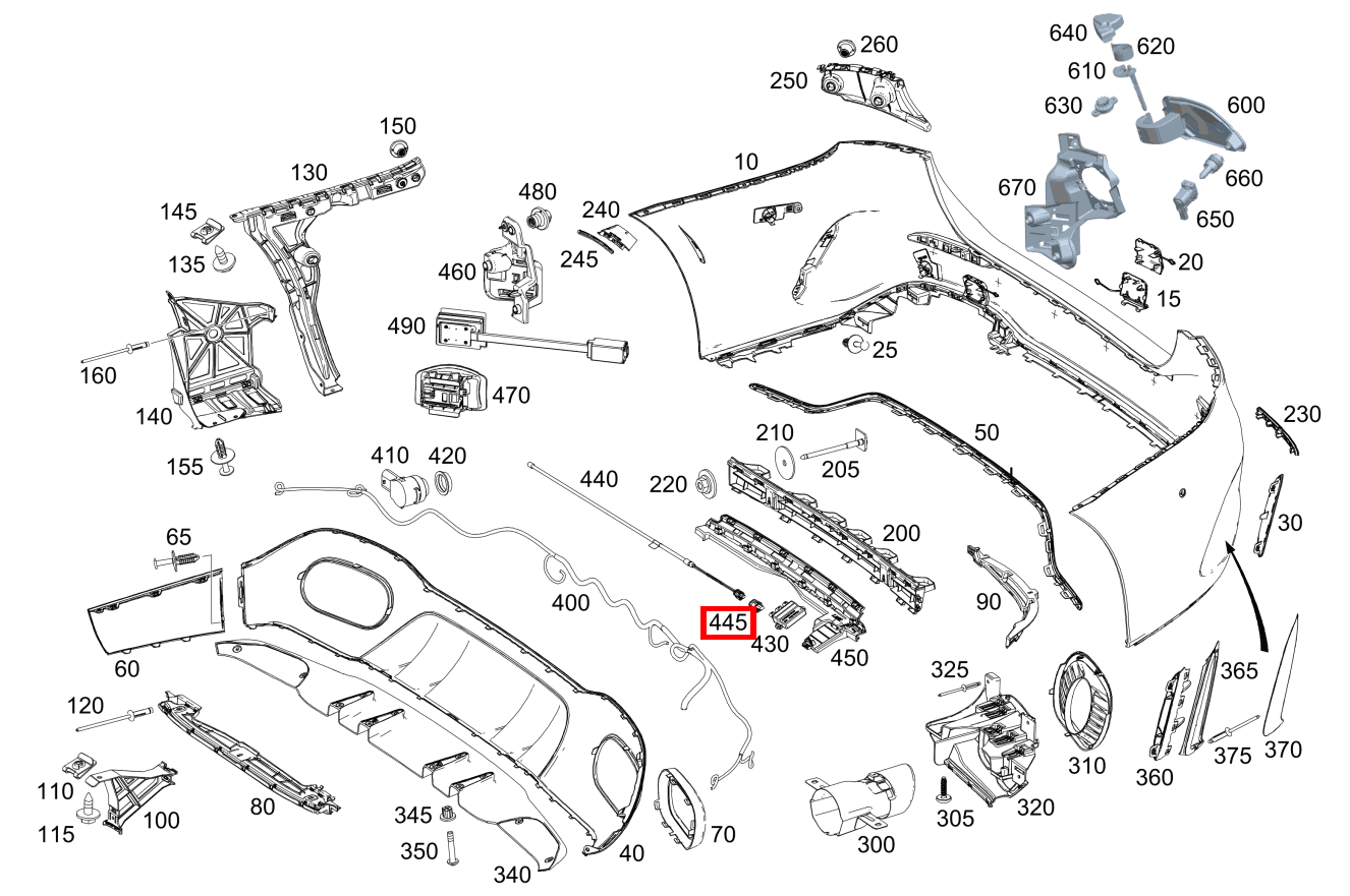 Kupplungsgehäuse Codierung A; 2-PIN MLK1.2 A 200 Limousine 177 Kupplungsgehäuse Codierung A; 2-PIN MLK1.2 A 200 Limousine 177