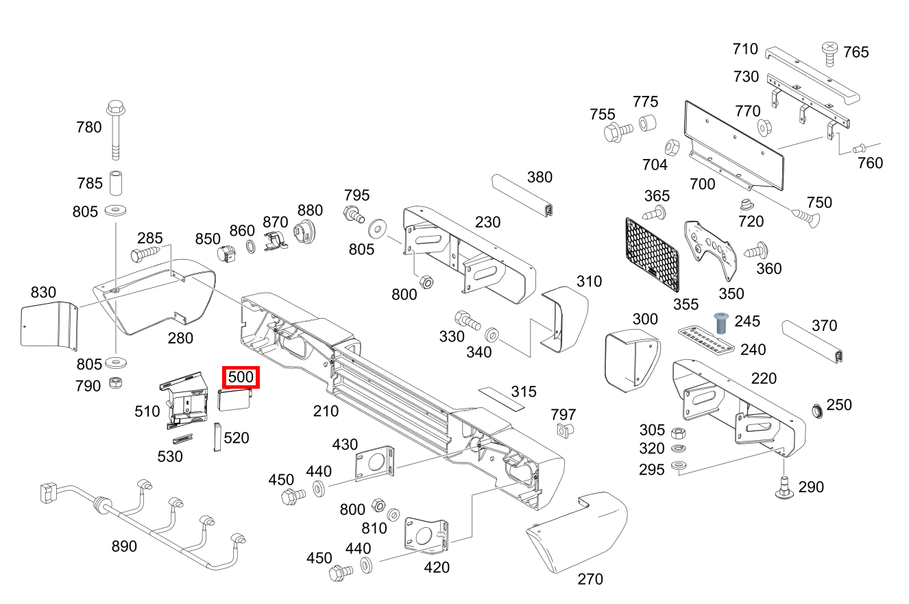 Radarsensor Rechts G3504X42850 463 Radarsensor Rechts G3504X42850 463