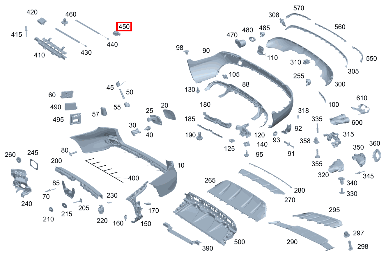 Kupplungsgehäuse Codierung A; 2-PIN MLK1.2 GLC 220 d 4MATIC 254 Kupplungsgehäuse Codierung A; 2-PIN MLK1.2 GLC 220 d 4MATIC 254