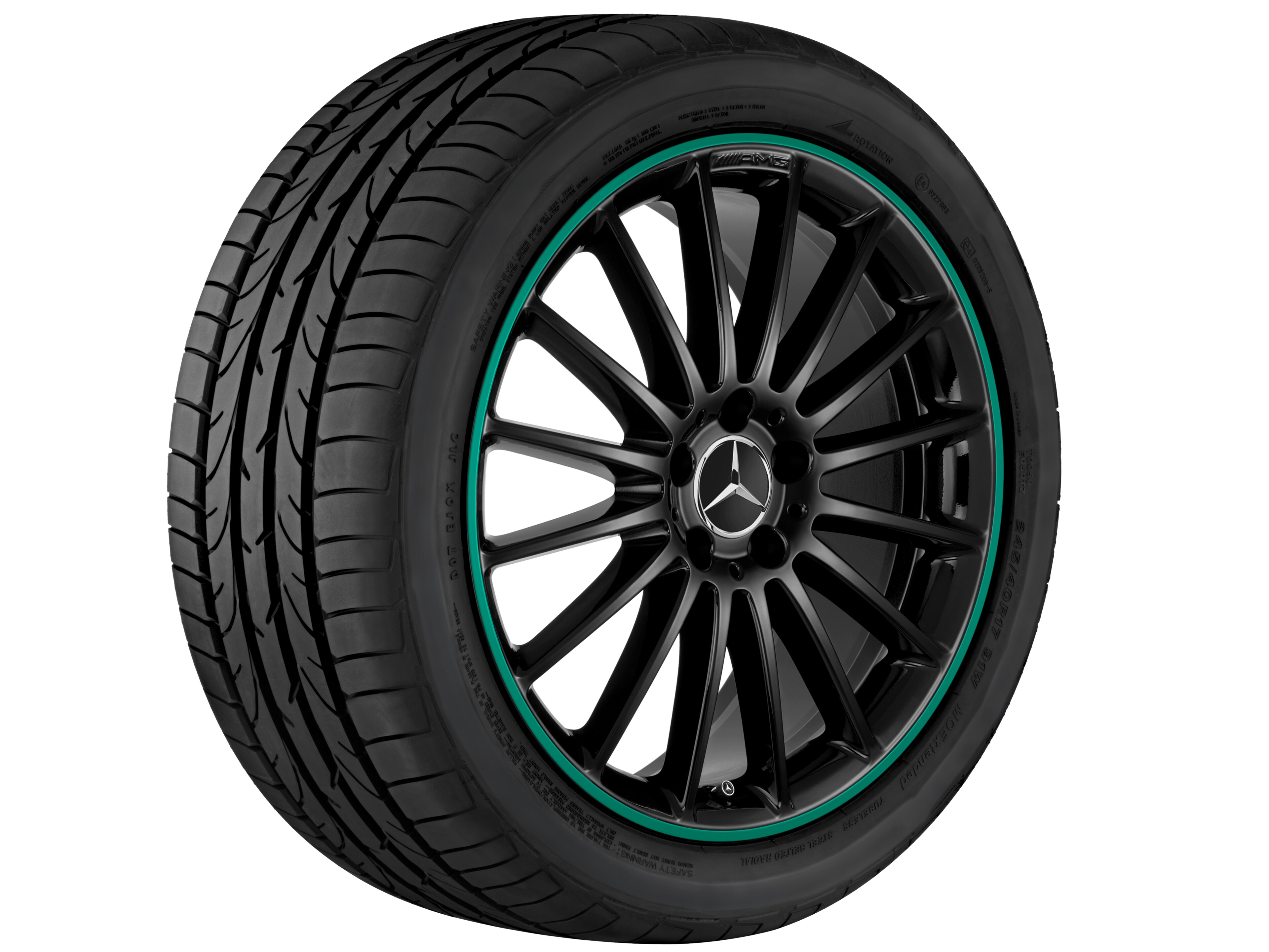 Mercedes-Benz - AMG Vielspeichen-Rad, 48,3 cm (19 Zoll) AMG Vielspeichen-Rad, 48,3 cm (19 Zoll)