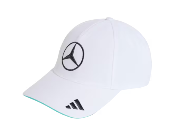 Cap, Team, Mercedes-AMG F1 weiß, Polyester (recycelt) Cap, Team, Mercedes-AMG F1 weiß, Polyester (recycelt)