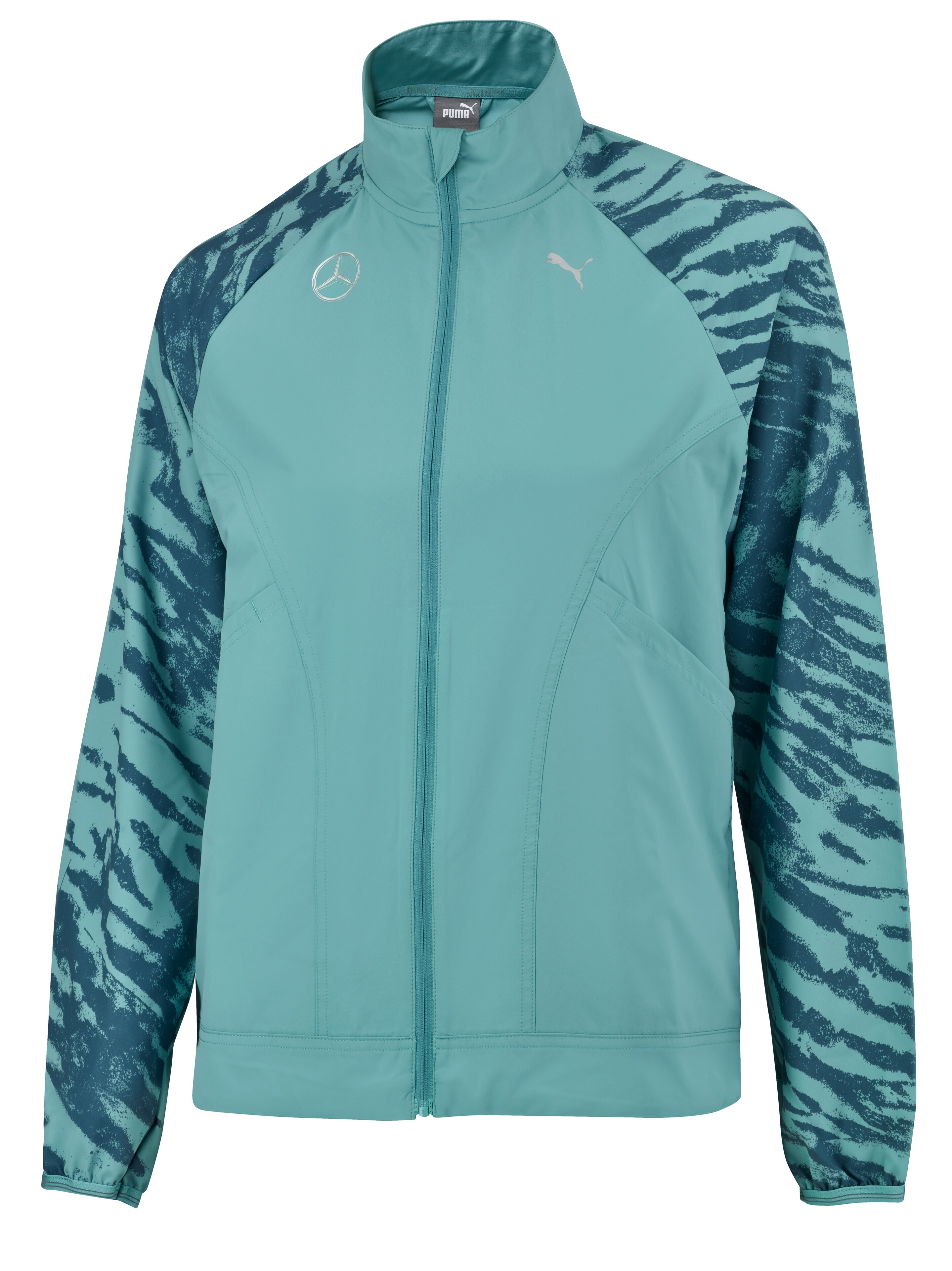 Windjacke Damen, türkis