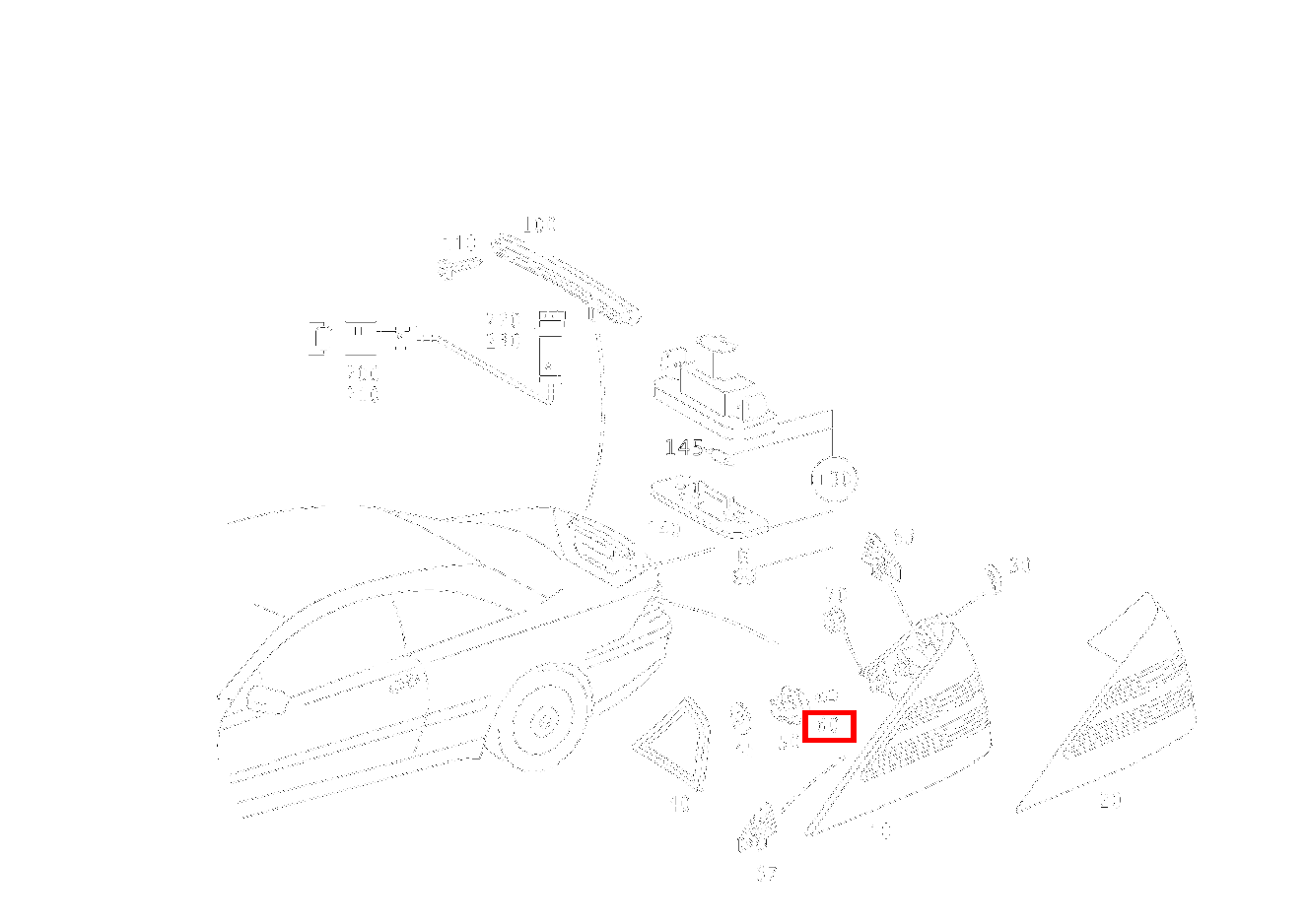 Glühlampe BLINKLEUCHTE; 12V-21W CL 65 AMG Coupé 215 Glühlampe BLINKLEUCHTE; 12V-21W CL 65 AMG Coupé 215