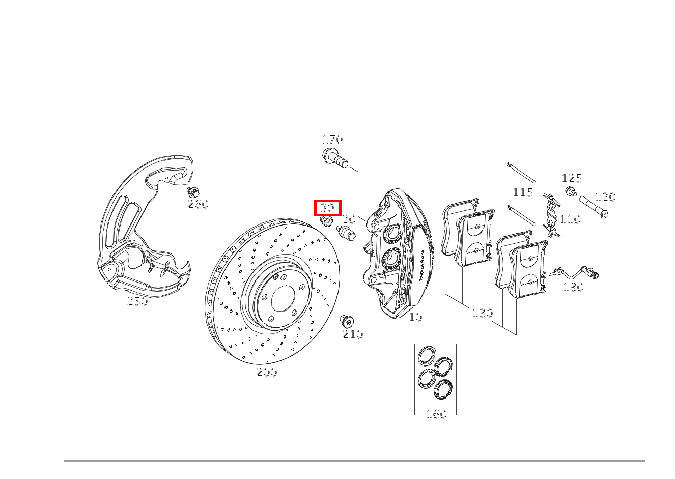 Kappe Entlüfterventil Mercedes-Maybach S 560 4MATIC 222