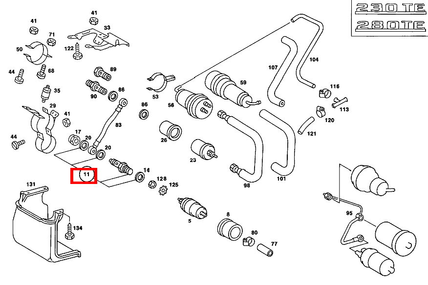 TEILESATZ VENTIL 230 TE 123 TEILESATZ VENTIL 230 TE 123