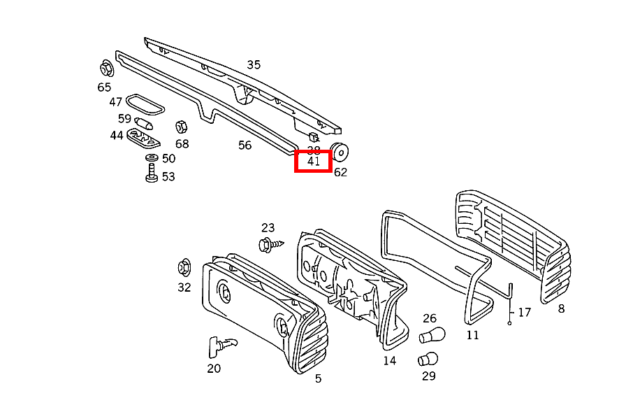 Kontaktbuchse 2.5mm; 0.35-2.5 MM2 RK2.5 420 SEC COUPE mit Automatic 126