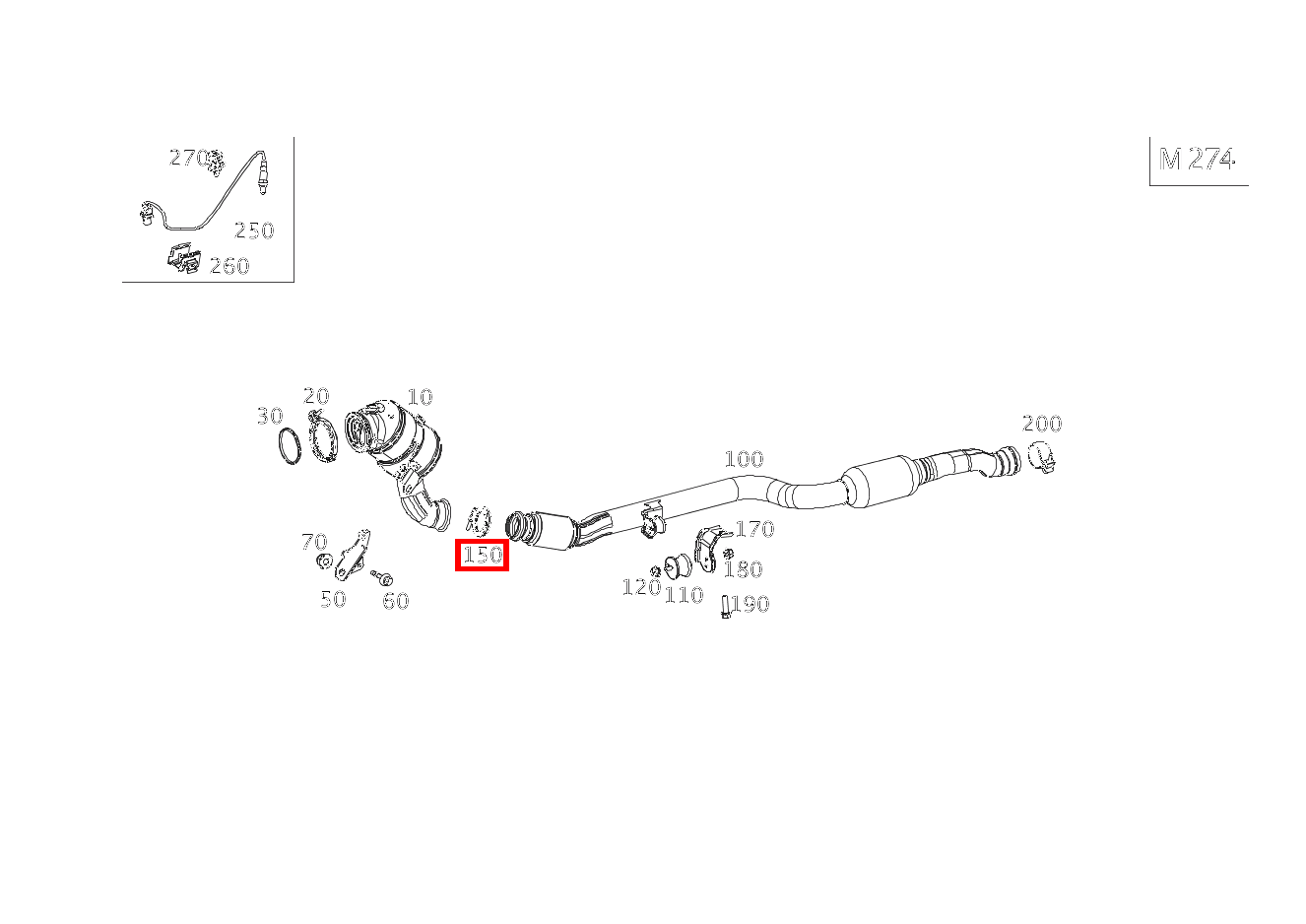 PROFILSCHELLE ABGASANLAGE Katalysator an Auspuffrohr , , und  