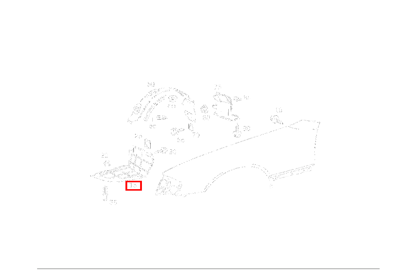 Trennwand ZWISCHEN RADEINBAU UND QUERTRAEGER WASSERKUEHLER ALS 