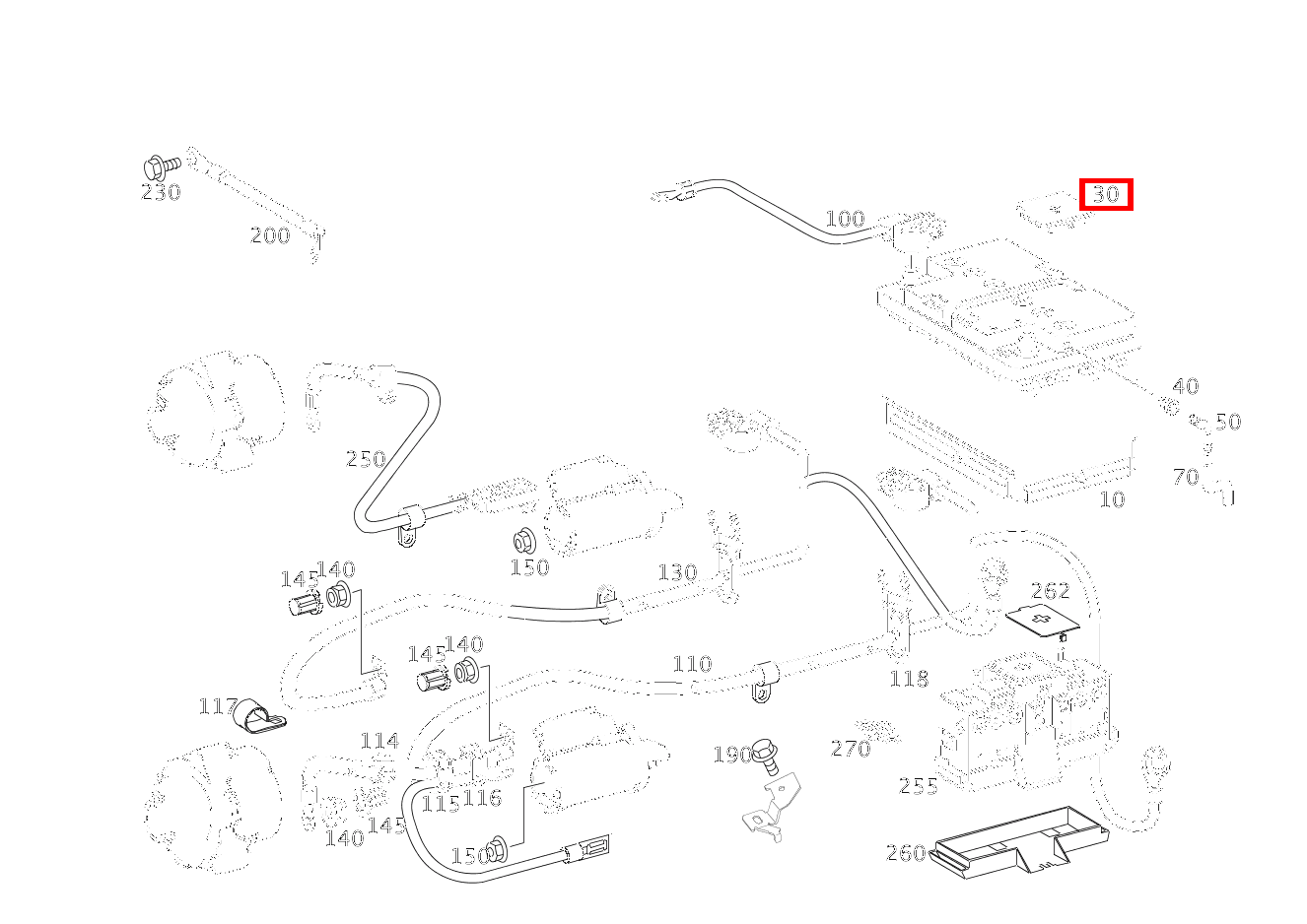Schutzkappe PLUSPOL C 320 Sportcoupé 203