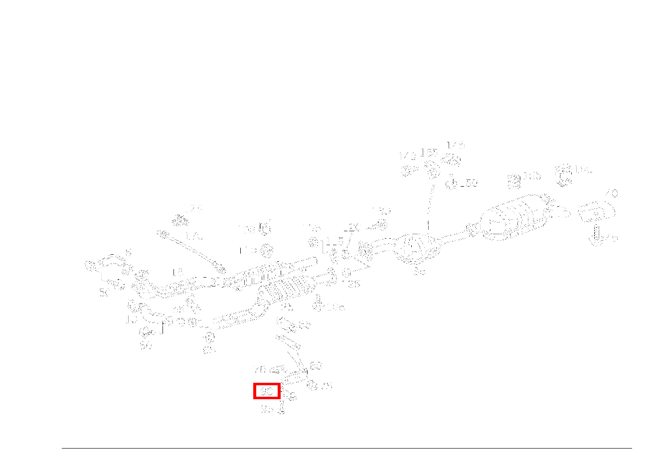 Unterlegplatte AUSPUFFROHR VORN AN GETRIEBE SL 600 Roadster mit Automatik 129