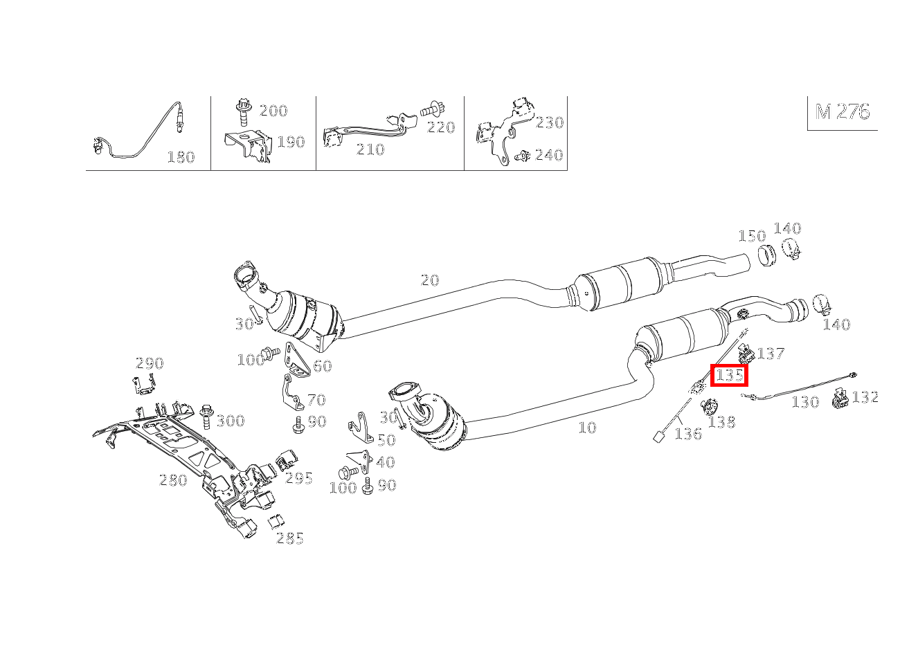 Nox-Sensor E 200 Limousine 213 Nox-Sensor E 200 Limousine 213