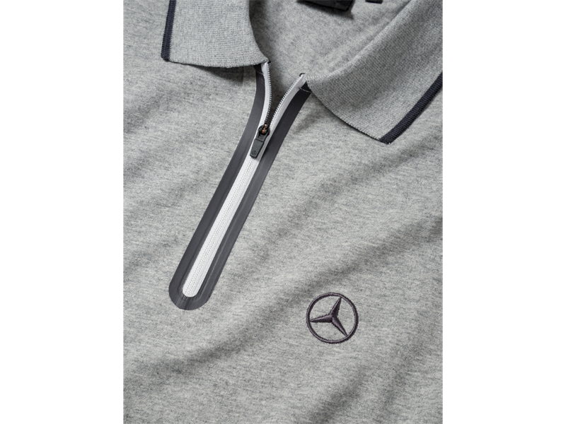 Poloshirt Herren, grau | XL | B66958714