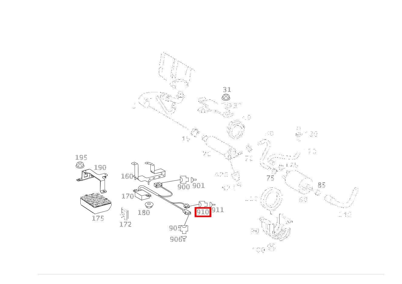 Stecker STEUERGERAET KRAFTSTOFFOERDERPUMPE N118; 3-PIN MQS SL 600 Roadster 230 Stecker STEUERGERAET KRAFTSTOFFOERDERPUMPE N118; 3-PIN MQS SL 600 Roadster 230