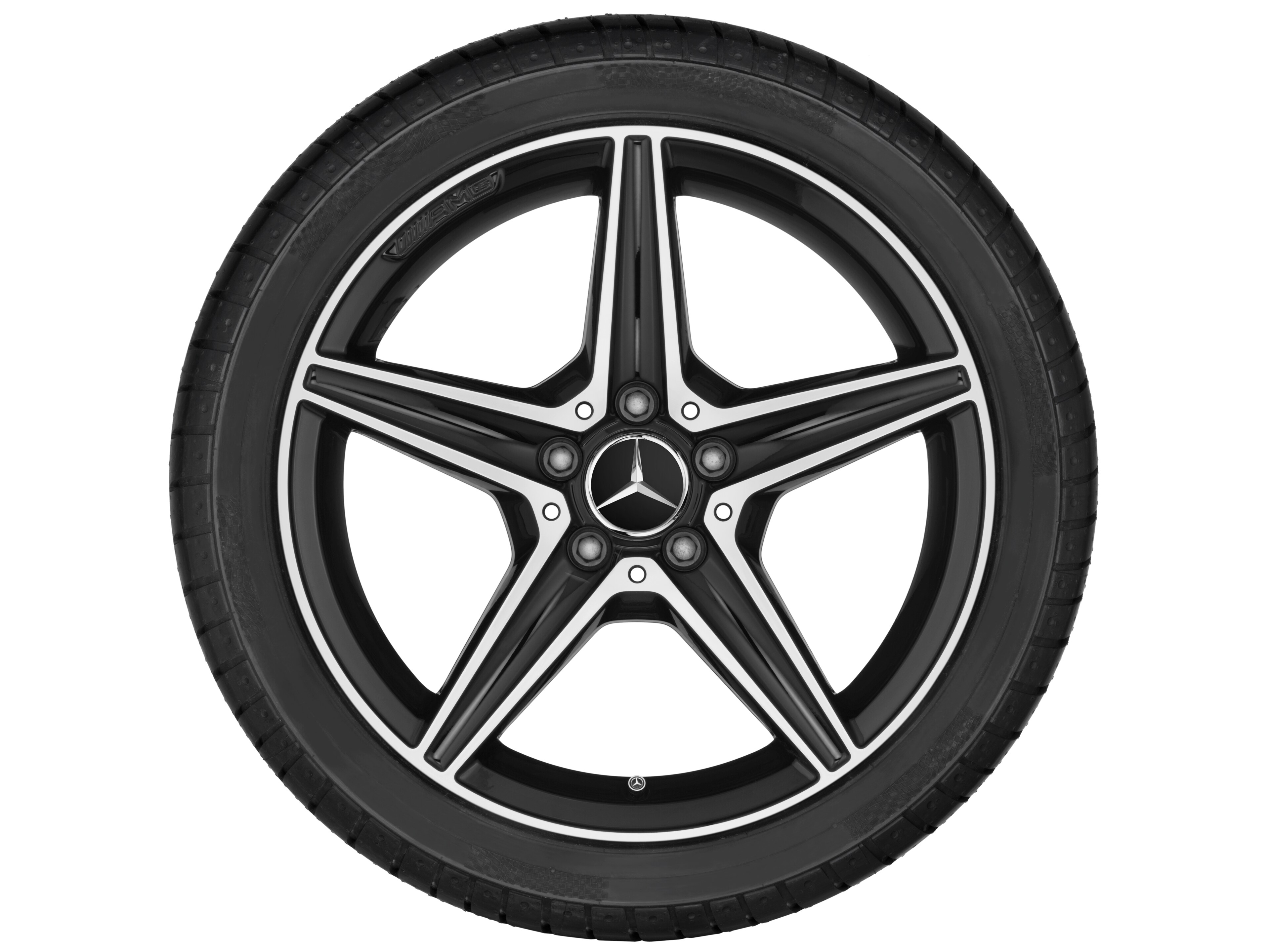 Mercedes-Benz - AMG 5-Speichen-Rad, 45,7 cm (18 Zoll) AMG 5-Speichen-Rad, 45,7 cm (18 Zoll)