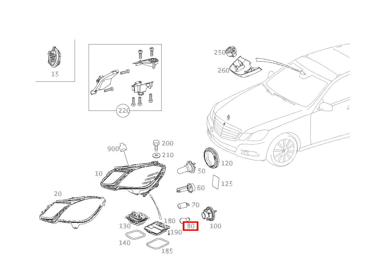 Glühlampe FUER BLINKLICHT; 12V-21W E 350 4MATIC Limousine BCA 212 Glühlampe FUER BLINKLICHT; 12V-21W E 350 4MATIC Limousine BCA 212