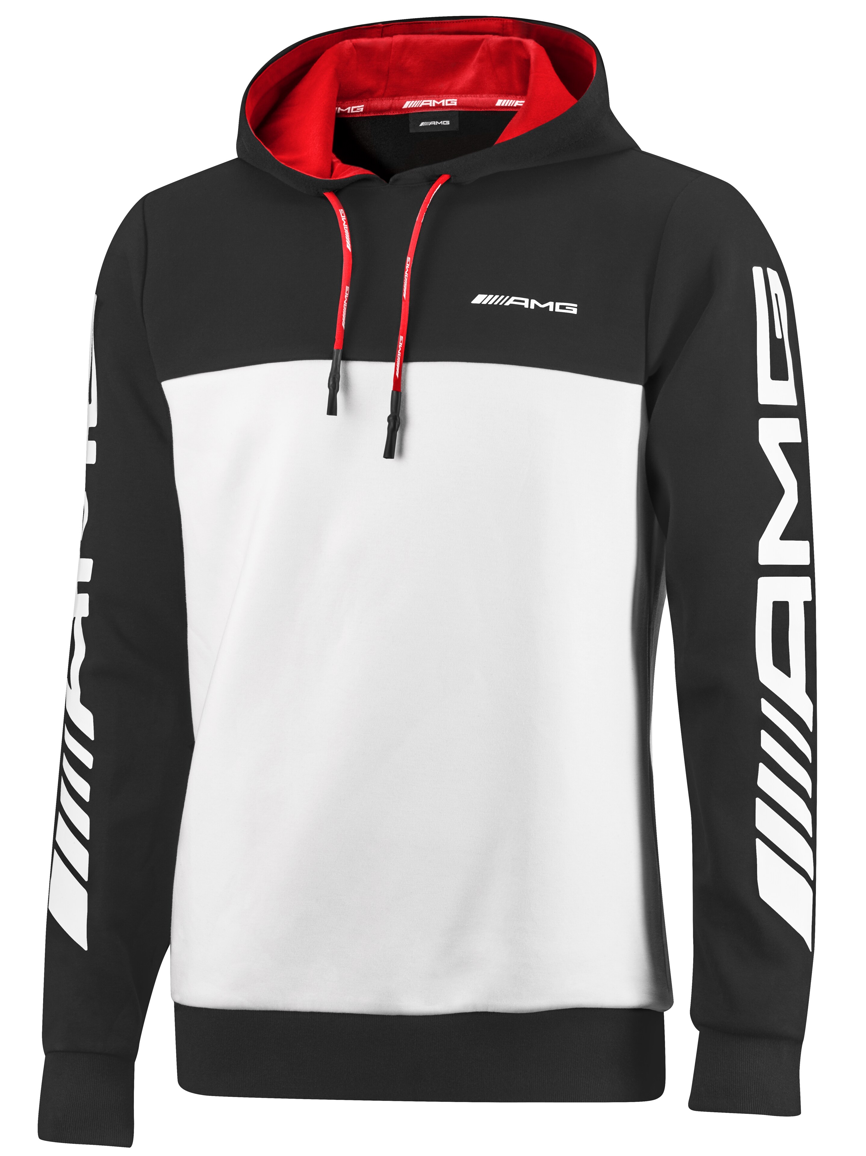 Mercedes-Benz -  AMG Sweathoodie, Unisex, schwarz/weiß