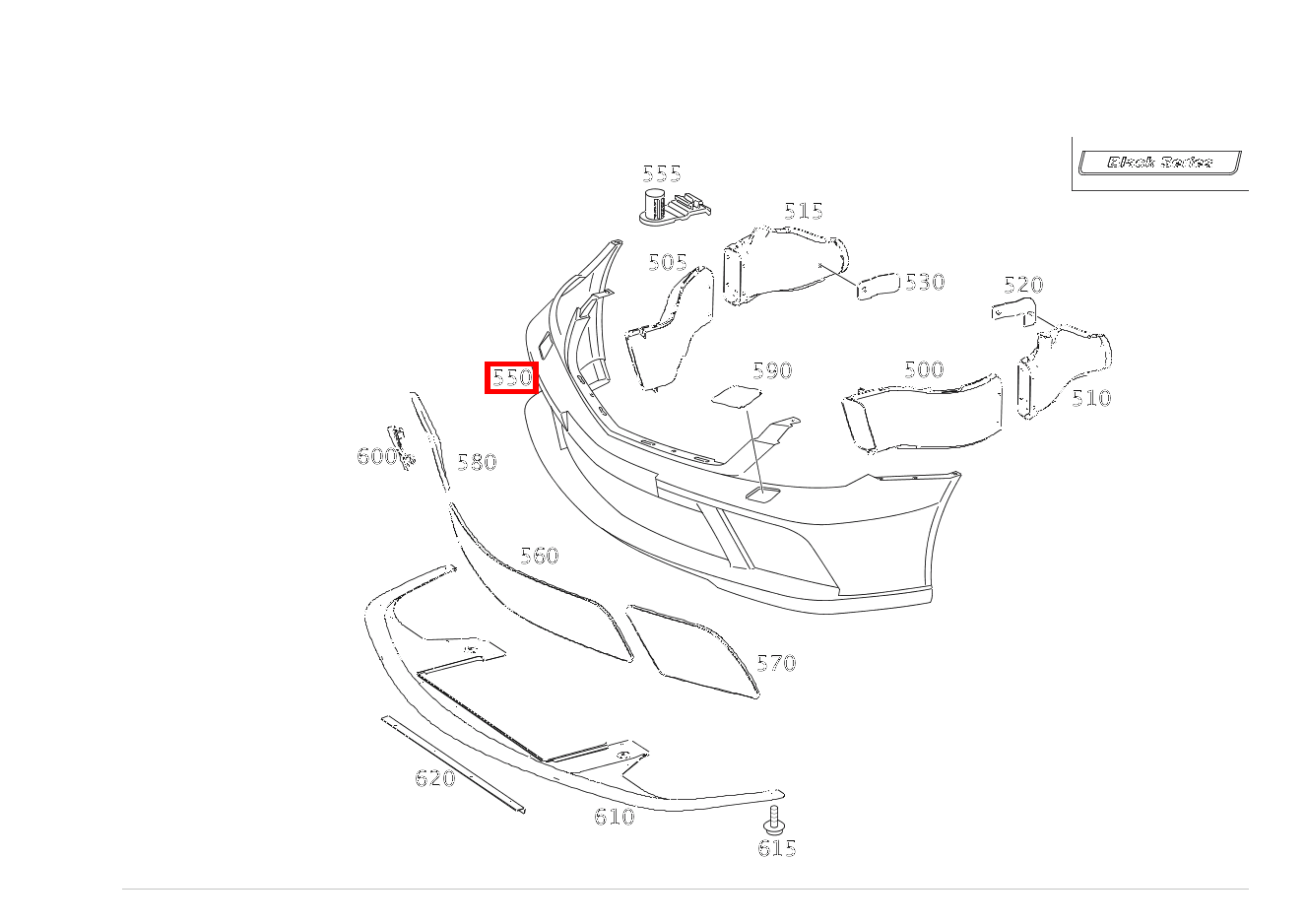 Stossfänger, vorne für SL-Klasse 230 kaufen