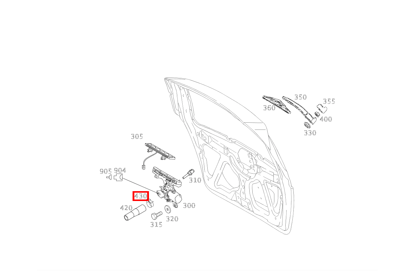 Schelle BEFESTIGUNG SCHLAUCH; 8 MM A 160 BlueEFFICIENCY Limousine 205