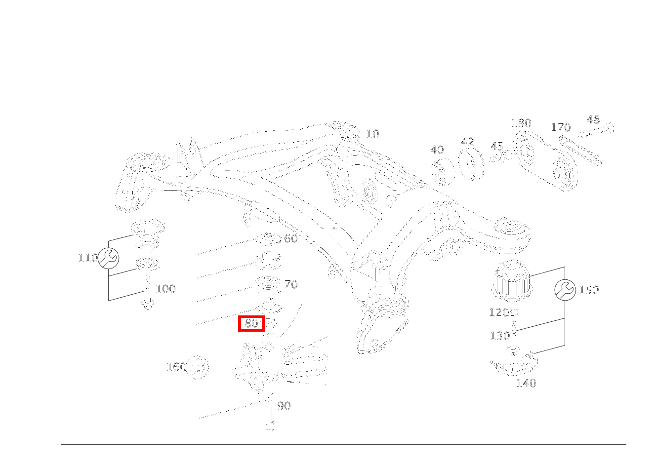 Abstandsscheibe NACH BEDARF; 1 MM C 220 d T-Modell 205 Abstandsscheibe NACH BEDARF; 1 MM C 220 d T-Modell 205