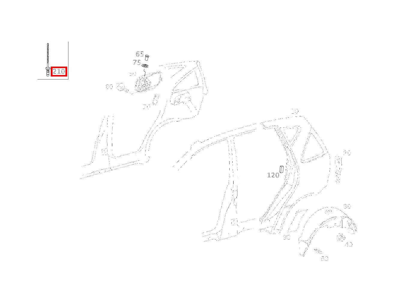 Blindniet REPARATURLOESUNG; 6,4 X 12MM / 1-3,5MM A 210 L EVOLUTION 168 Blindniet REPARATURLOESUNG; 6,4 X 12MM / 1-3,5MM A 210 L EVOLUTION 168