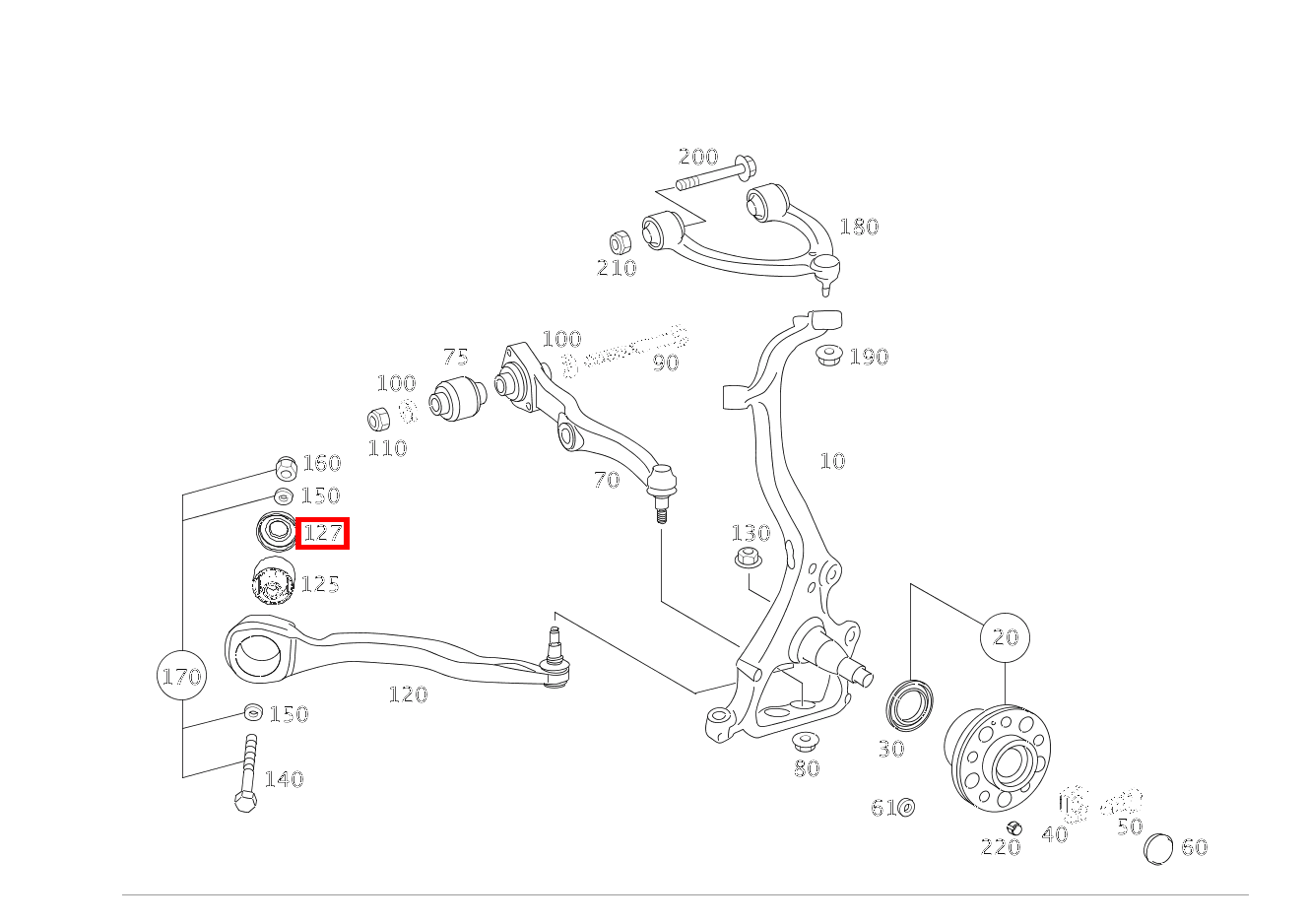 Elastomermanschette LAGER LINKS UND RECHTS S 550 Limousine lang BCA 221 Elastomermanschette LAGER LINKS UND RECHTS S 550 Limousine lang BCA 221