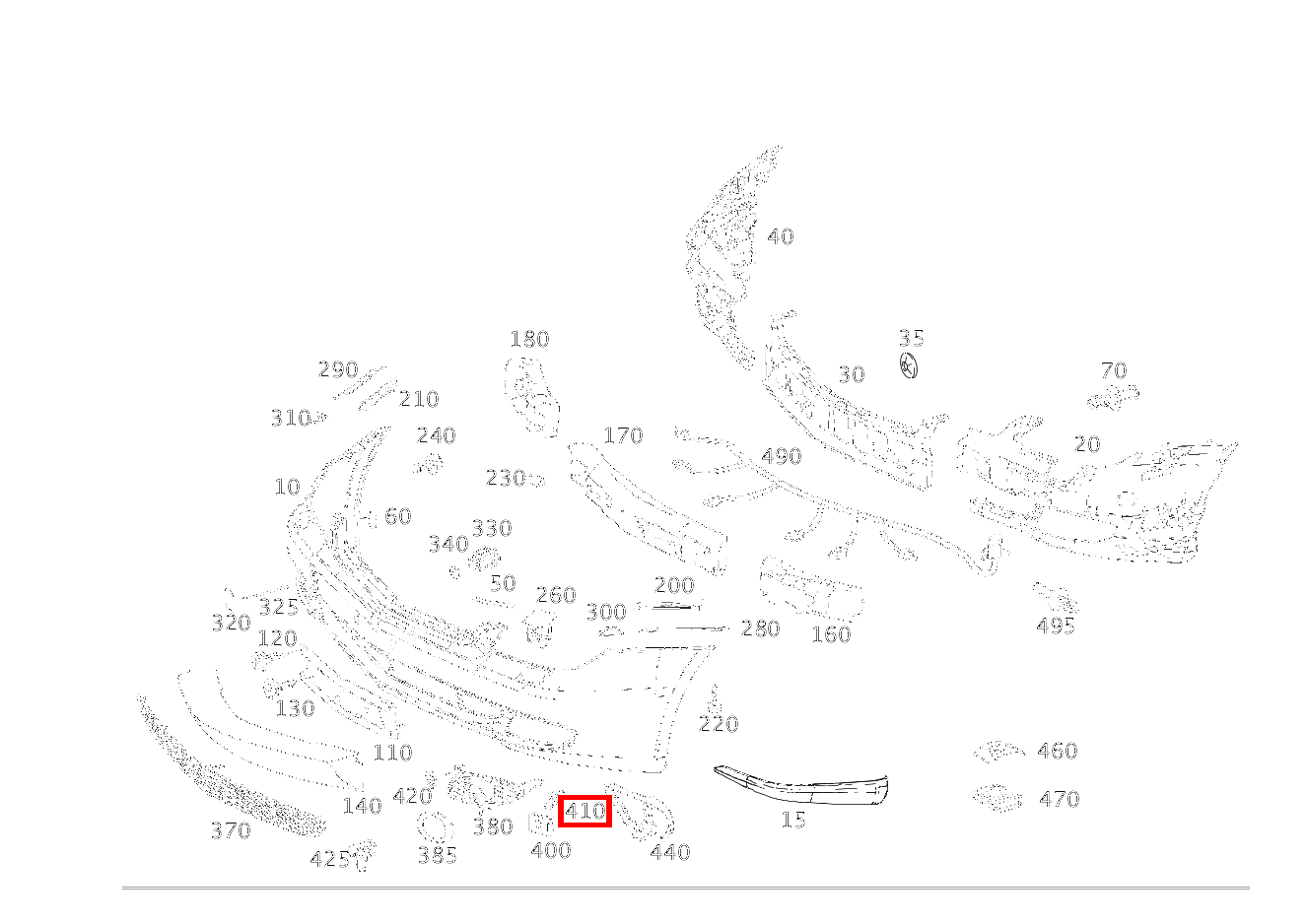 Blechschraube BEFESTIGUNG GITTER; 3.5X22 CLS 55 AMG 219 Blechschraube BEFESTIGUNG GITTER; 3.5X22 CLS 55 AMG 219