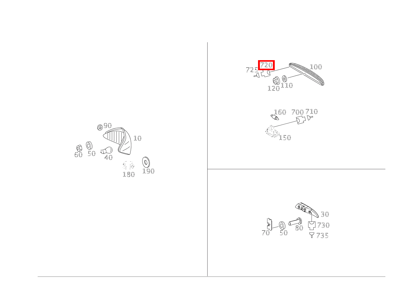 Stecker 3.BREMSLICHT E21; 2-PIN MQS SLR McLaren Roadster 199 Stecker 3.BREMSLICHT E21; 2-PIN MQS SLR McLaren Roadster 199
