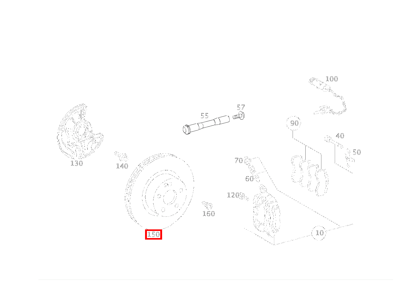 Bremsscheibe Vorn links und rechts CLS 63 AMG Coupé 219