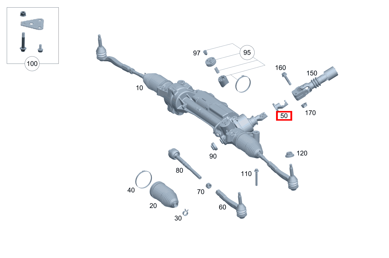 SCHUTZKAPPE LENKGETRIEBE Lenkgetriebe E 220 d Coupé RL 238 SCHUTZKAPPE LENKGETRIEBE Lenkgetriebe E 220 d Coupé RL 238