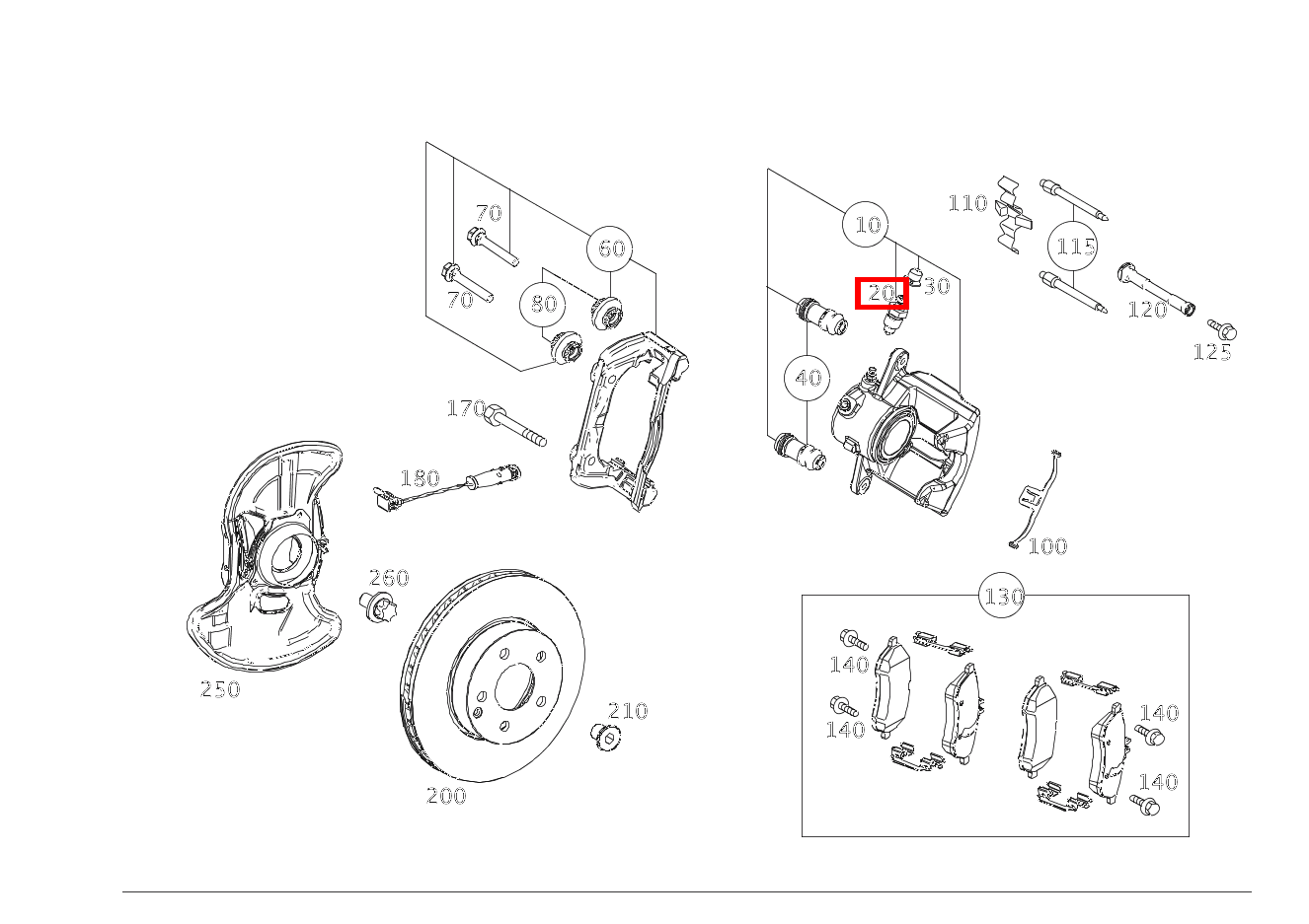 TEILESATZ ENTLUEFT.VENTIL MIT STAUBKAPPE C63AMG BlackSeries 204 TEILESATZ ENTLUEFT.VENTIL MIT STAUBKAPPE C63AMG BlackSeries 204