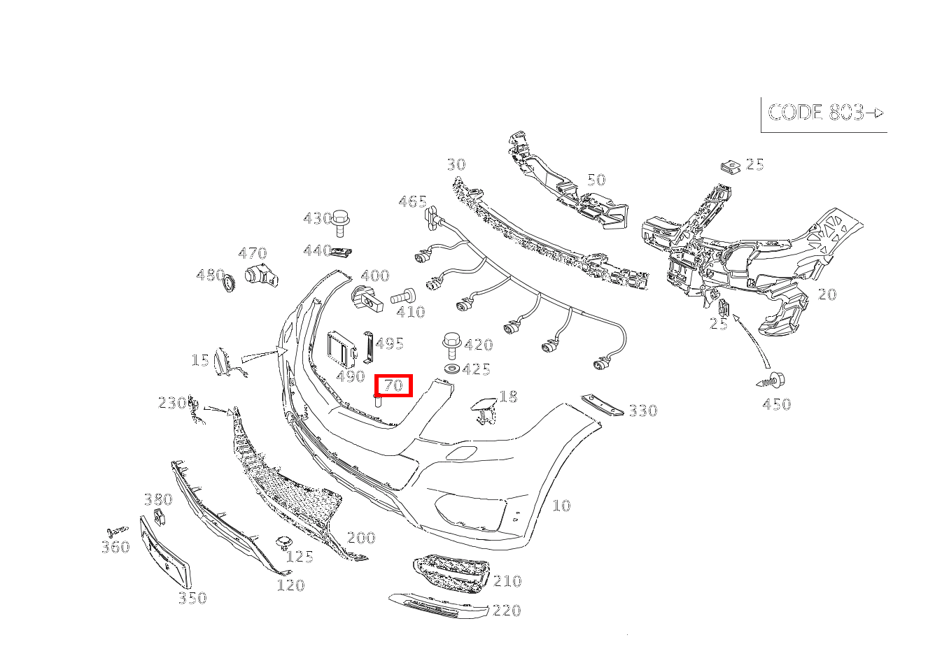 Spreizniet Verkleidung an Grundträger; 5mm GLK220BT 4M 204 Spreizniet Verkleidung an Grundträger; 5mm GLK220BT 4M 204