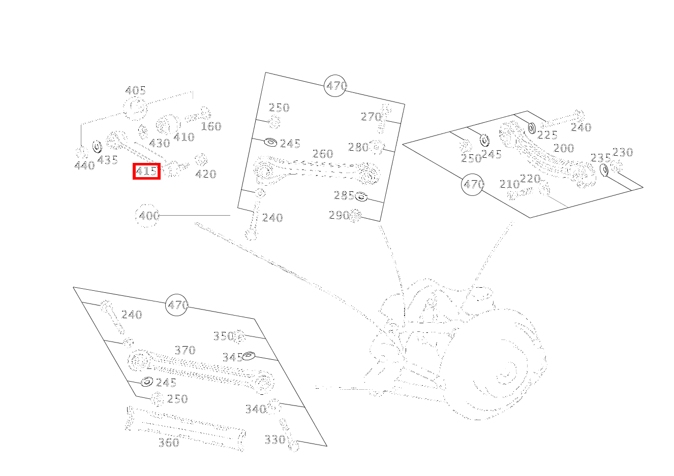 Spurstange TEILESATZ RECHTS C 320 Sportcoupé 203 Spurstange TEILESATZ RECHTS C 320 Sportcoupé 203