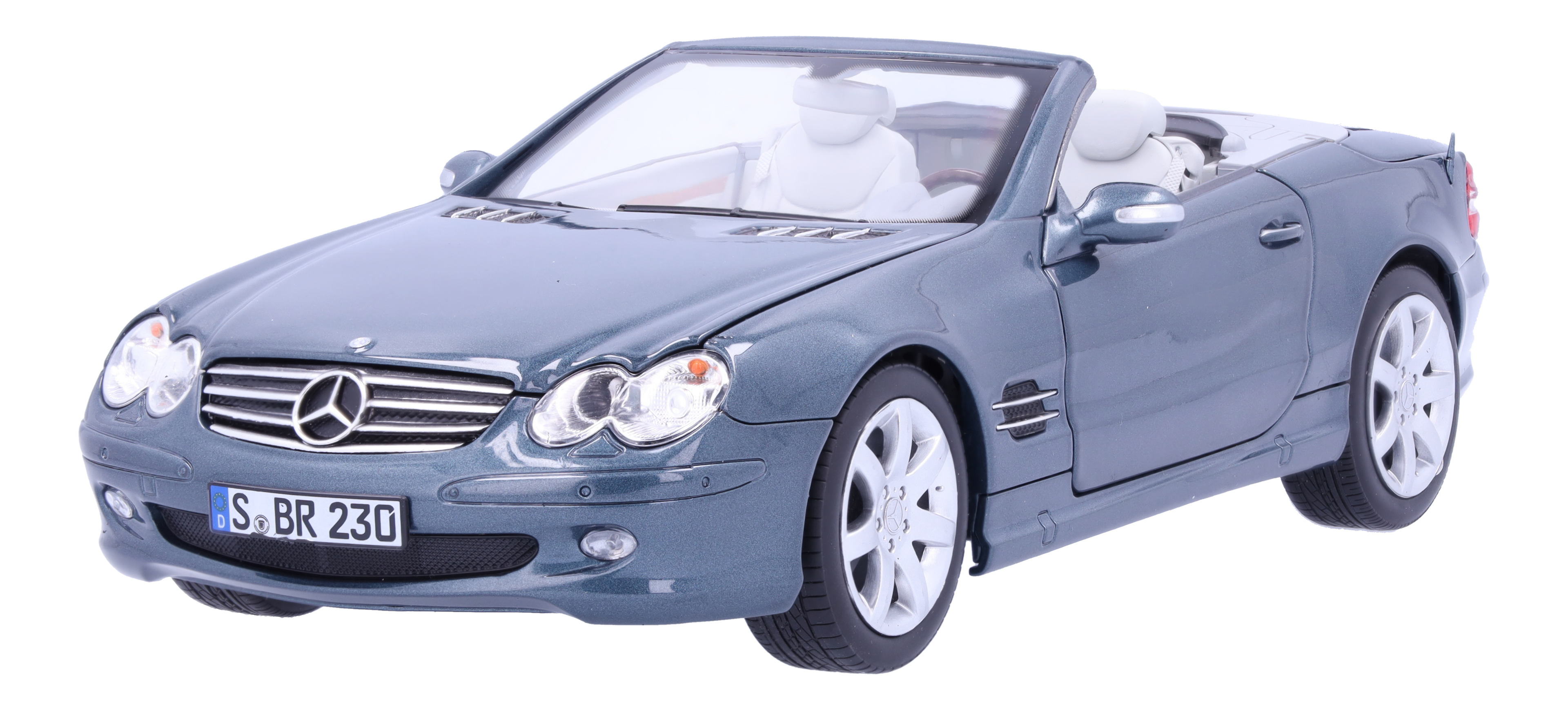 SL 500 R 230 (2001-2006) topasblau, Norev, 1:18 | B66040689