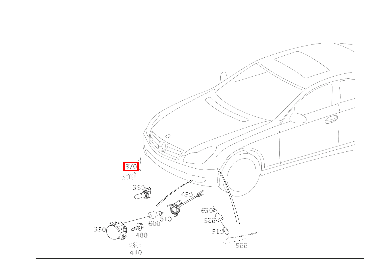 Glühlampe Nebelscheinwerfer, links und rechts; H7 12V-55W CLS 55 AMG 219 Glühlampe Nebelscheinwerfer, links und rechts; H7 12V-55W CLS 55 AMG 219