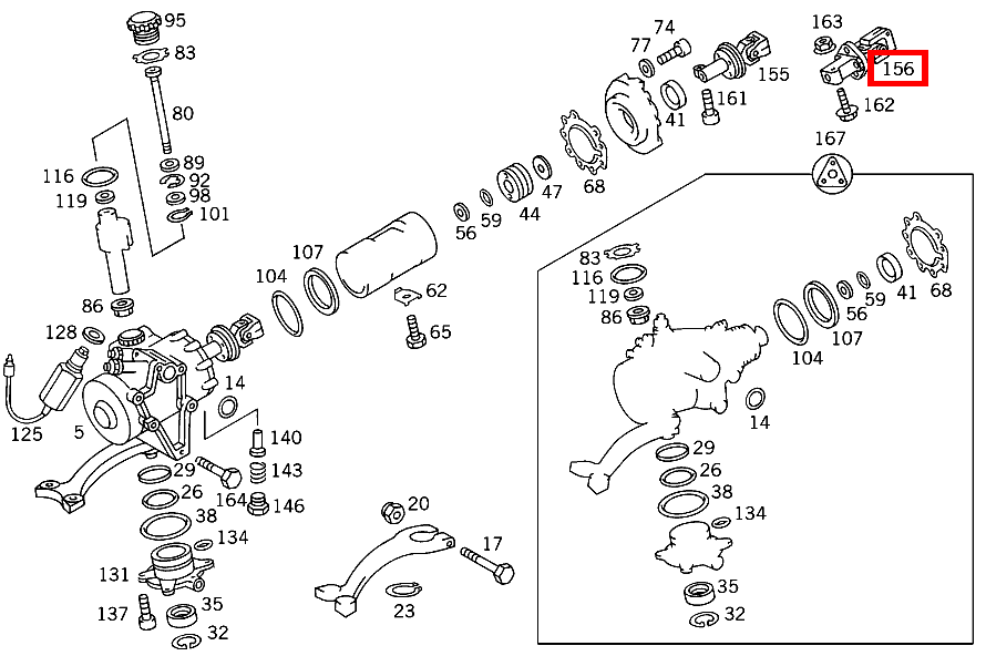 Lenkungskupplung S 350 Turbodiesel 140 Lenkungskupplung S 350 Turbodiesel 140