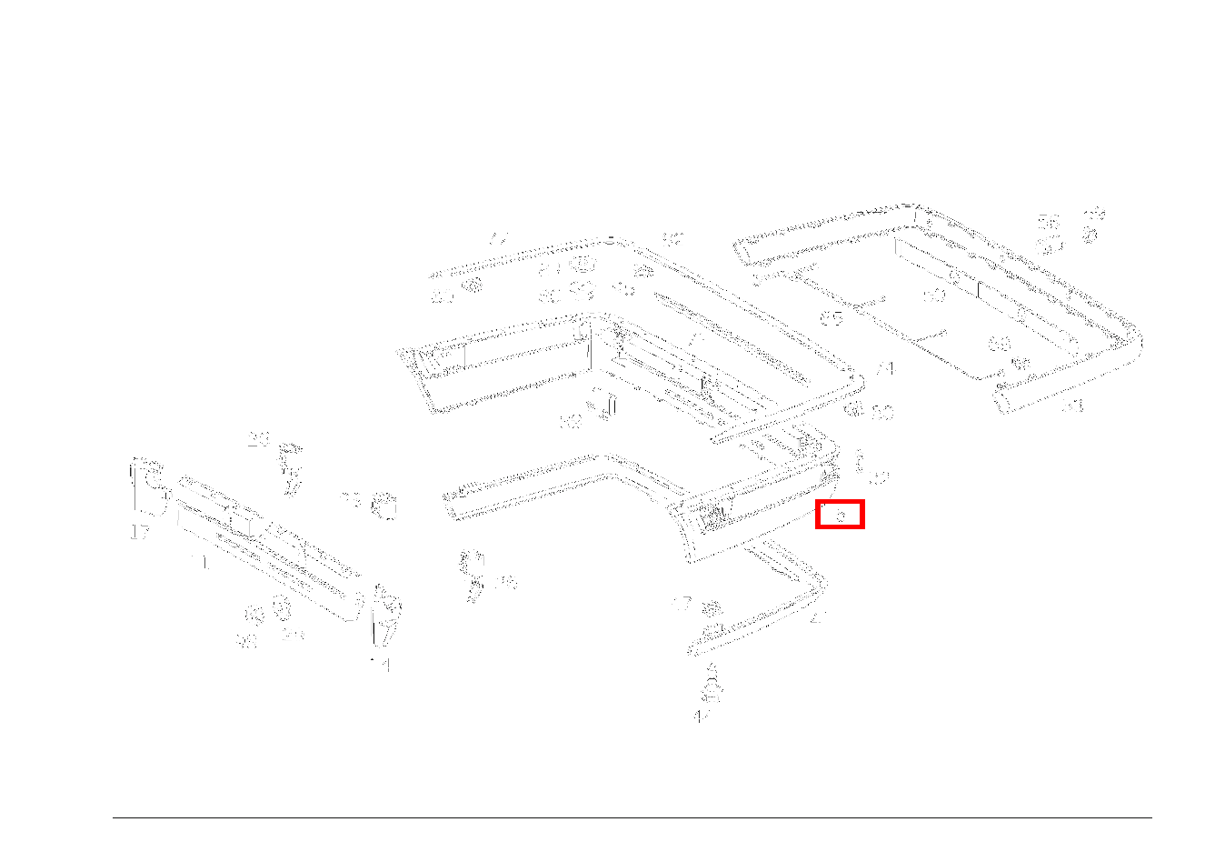 Stossfänger Hinten OHNE SCHUTZLEISTE ELEGANCE/AVANTGARDE E 280 Limousine 210 Stossfänger Hinten OHNE SCHUTZLEISTE ELEGANCE/AVANTGARDE E 280 Limousine 210